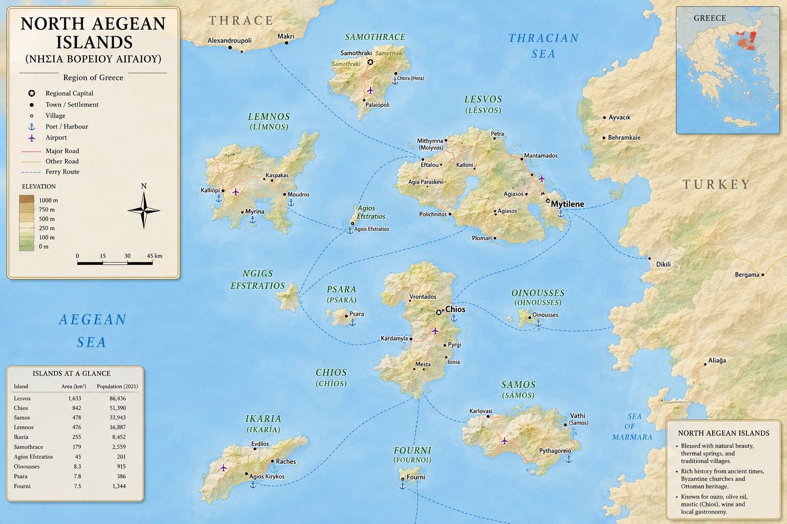 A Journey to Greece’s Unforgettable North Aegean Islands